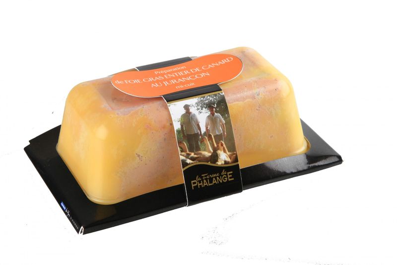 Grossiste de foie gras de canard mi-cuit au Jurançon à Rungis en Région Parisienne