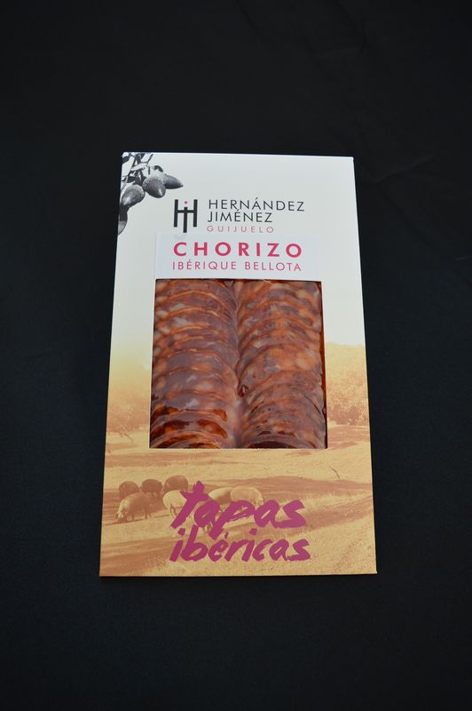 CHORIZO IBÉRIQUE BELLOTA ENTIER - TRANCHÉ