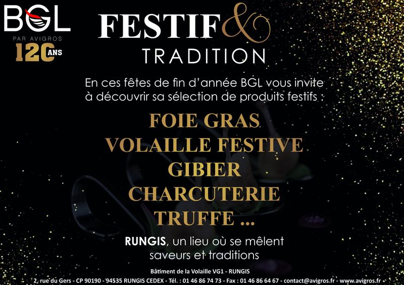 PRODUITS FESTIFS