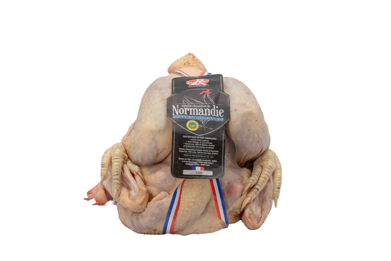POULET FERMIER DE NORMANDIE LABEL ROUGE PAC OU EFFILÉ