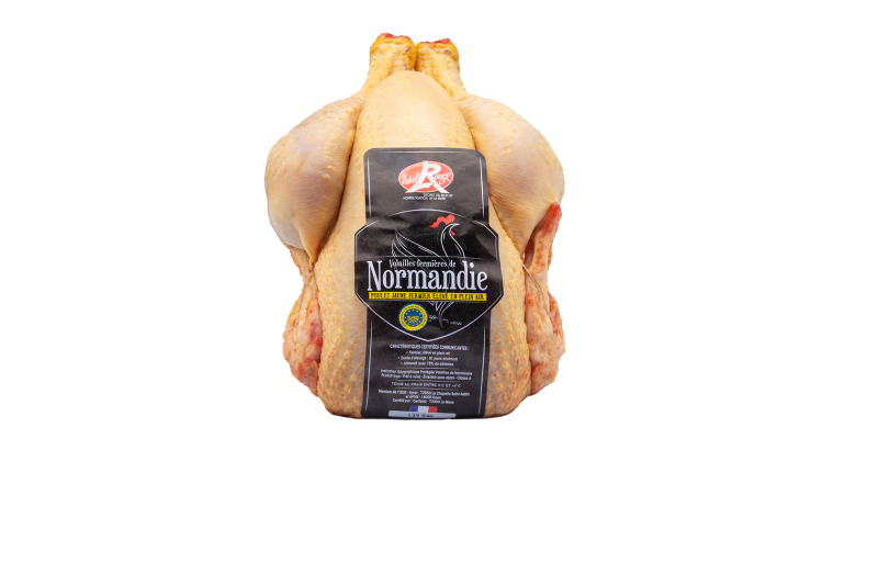 POULET FERMIER DE NORMANDIE LABEL ROUGE PAC OU EFFILÉ