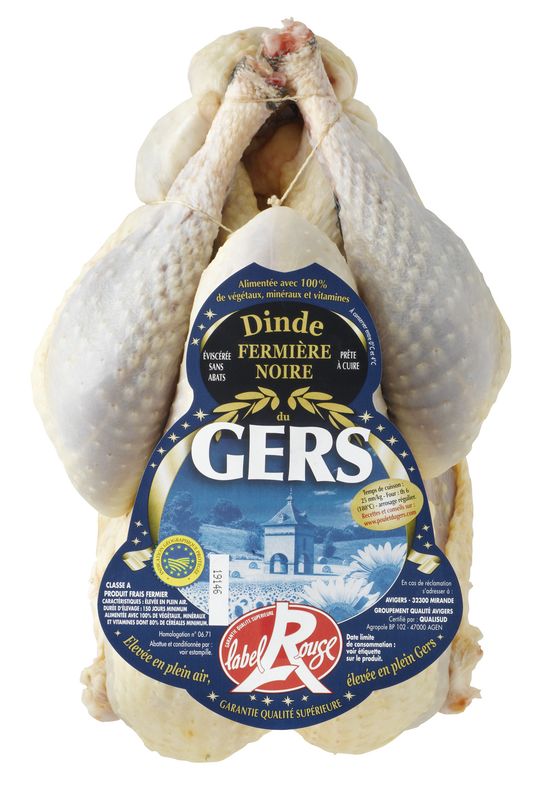 DINDE FERMIÈRE DU GERS LABEL ROUGE IGP