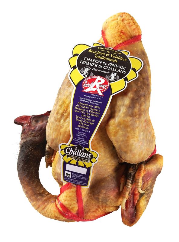 trouver les chapons de pintade de challans pour bouchers à Paris