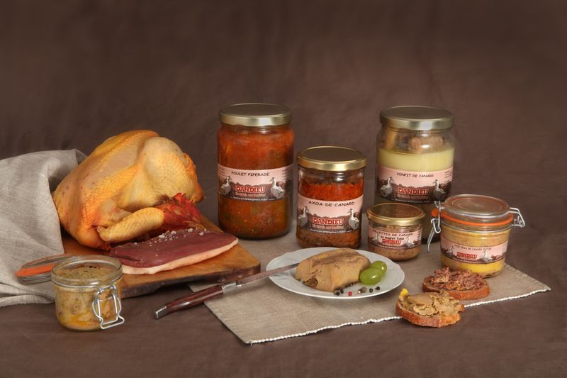 Gamme des produits de la MAison Dandieu