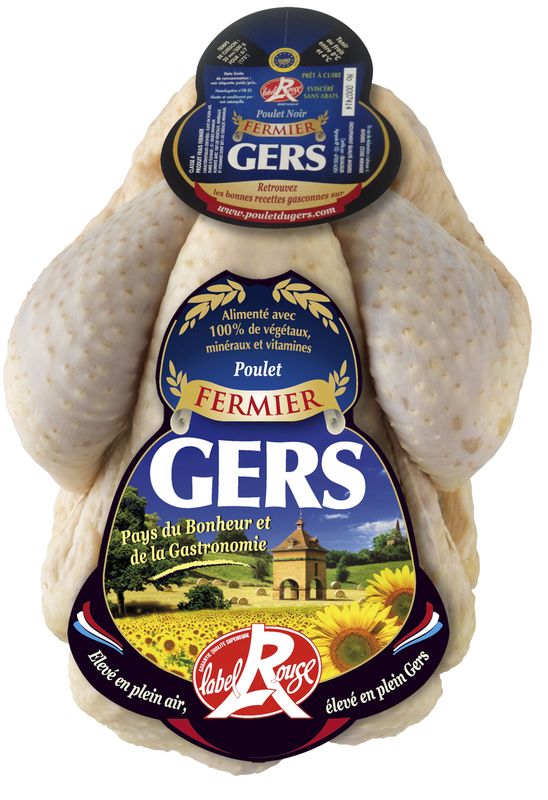 acheter poulet fermier blanc prêt-à-cuire pour rôtisserie