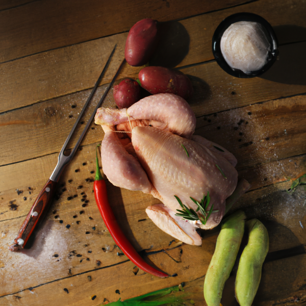 POULET FERMIER DE NORMANDIE LABEL ROUGE PAC OU EFFILÉ