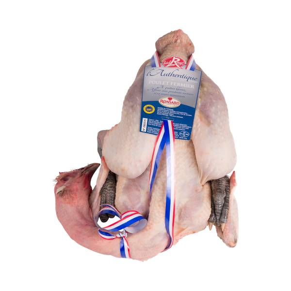 POULET FERMIER L'AUTHENTIQUE LABEL ROUGE PATTES BLEUES